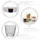 image 2 of Duralex Gigogne Glass Tumblers - 160ml Drinking Glasses for Water, Juice - Pack of 6 Clear