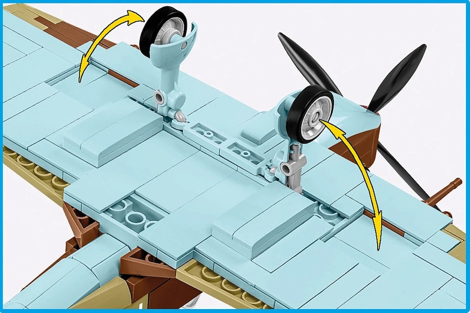 image 1 of Cobi 5764 World War II  Supermarine Spitfire MK.IXE 364 pcs