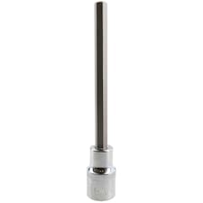 8mm Hex Allen Key Long Bit Internal Socket Metric 1/2" Drive 140mm Length Cr-V