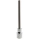 image 1 of 8mm Hex Allen Key Long Bit Internal Socket Metric 1/2" Drive 140mm Length Cr-V