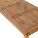 image 3 of Corona 6 feet Dining Table - L92 x W182 x H75.5 cm - Distressed Waxed Pine | Brown