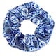 image 1 of Chelsea FC All-Over Print Scrunchie | Blue | Blue/White/Yellow | One Size | 1