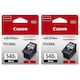 image 1 of 2x Canon PG540L Black Genuine Ink Cartridges