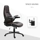 image 4 of Vinsetto High Back Office Chair Adjustable Height Swivel Chair w/ Tilt Function