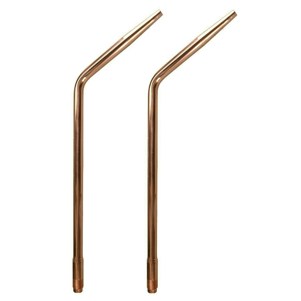 image 1 of Type 5 Swaged Welding Brazing Nozzle No.18 Tip 6.5mm Oxy Acetylene 2 Pack