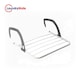 image 4 of Over Radiator Airer Clothes Washing Drying Indoor Rack Adjustable Rail Dryer