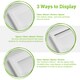 image 3 of Nicola Spring 8 x 10" Deep Photo Frame - Black/Black Mount - 3D Deep Box Picture Frame Display Case (27.5 x 22.5cm)
