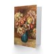 image 2 of Pierre Auguste Renoir Art Card Flowers in a Green Vase