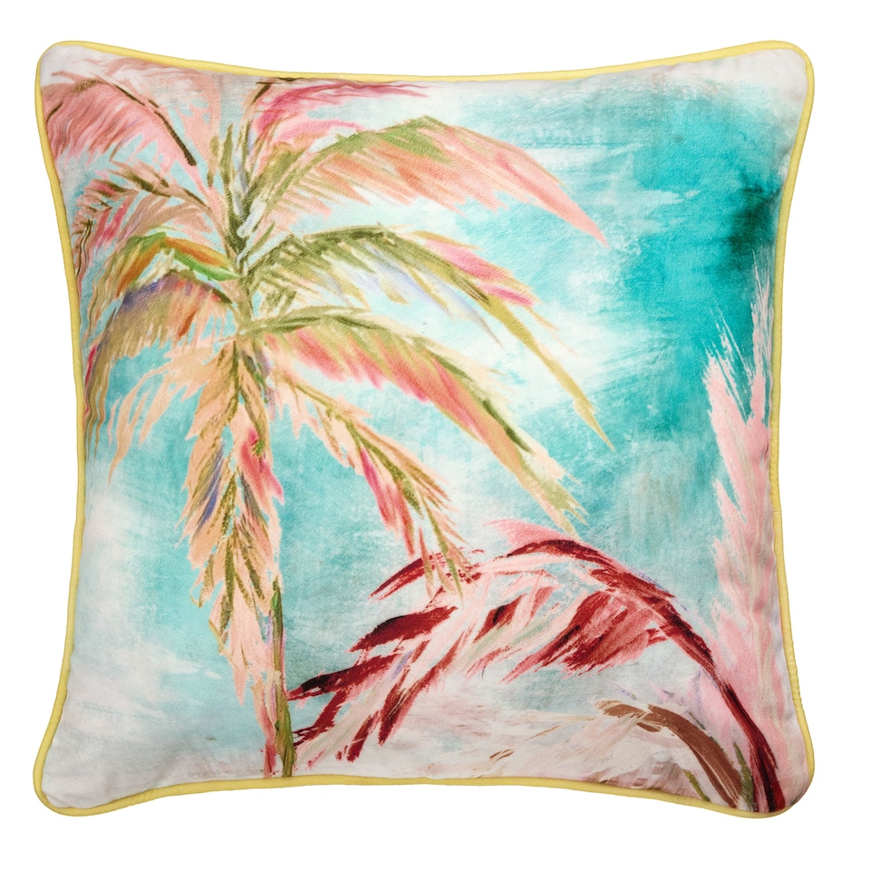 image 1 of Appletree Leilani Filled Cushion LS Green