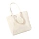 image 1 of Westford Mill Organic Cotton Shopper Bag - Natural - One Size Cream
