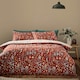 image 1 of Catherine Lansfield Enchanted Twilight Animals Reversible Duvet Cover Set Burnt Orange Orange | Burnt Orange | Double