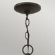 image 2 of Quincy 1 Light Outdoor Ceiling Chain Lantern Oil Rubbed Bronze, E27