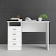 image 4 of Function Plus 4 Drawer Desk in White