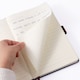 image 5 of Single A5 96 Sheets Ruled PU Leather Hardcover Notebook