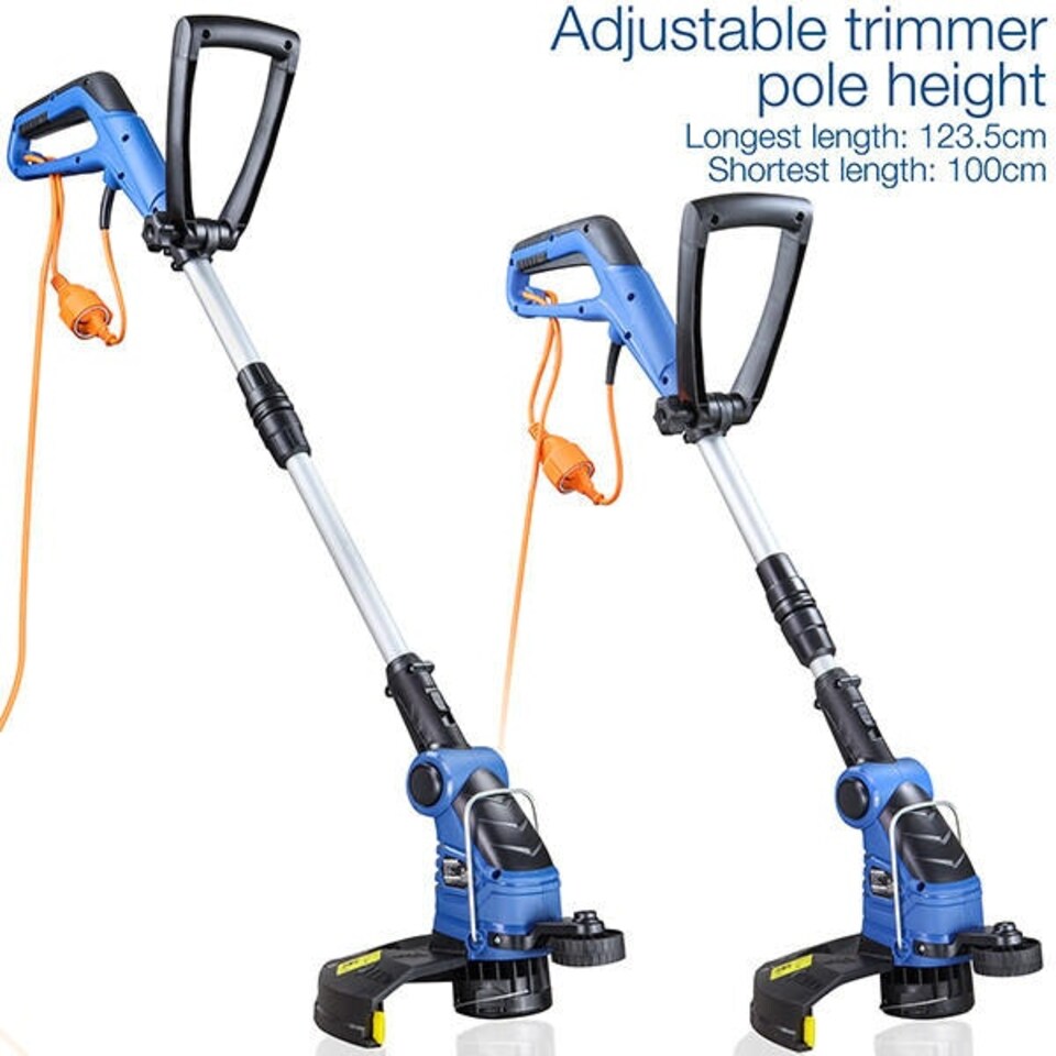image 1 of Hyundai 600W 2-in-1 Electric Grass Trimmer and Lawn Edger 30cm | HYTR600E