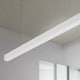 image 4 of CGC Luna White Linear LED Suspended Ceiling Light Pendant 1.2m 4000k Natural White LED White