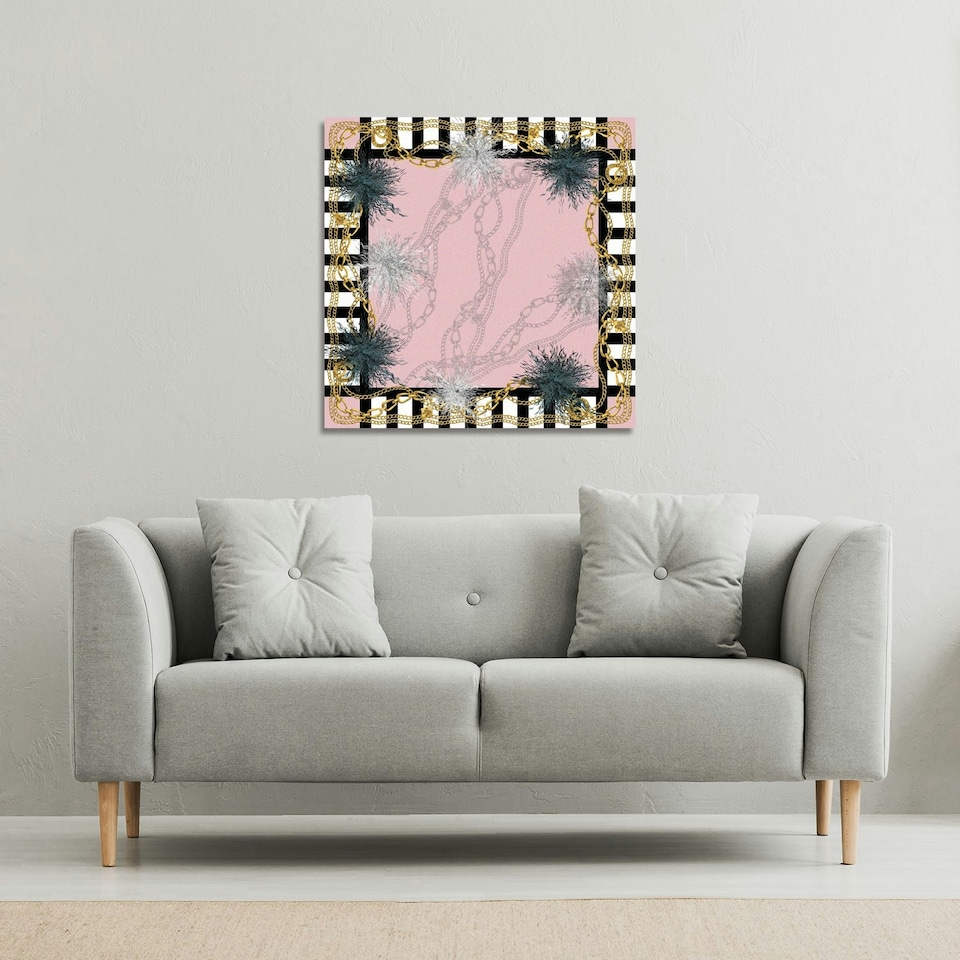 image 1 of Chains (Canvas Print) 101 x 101 x 4cm