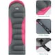image 4 of Hooded Sleeping Bag - Pink