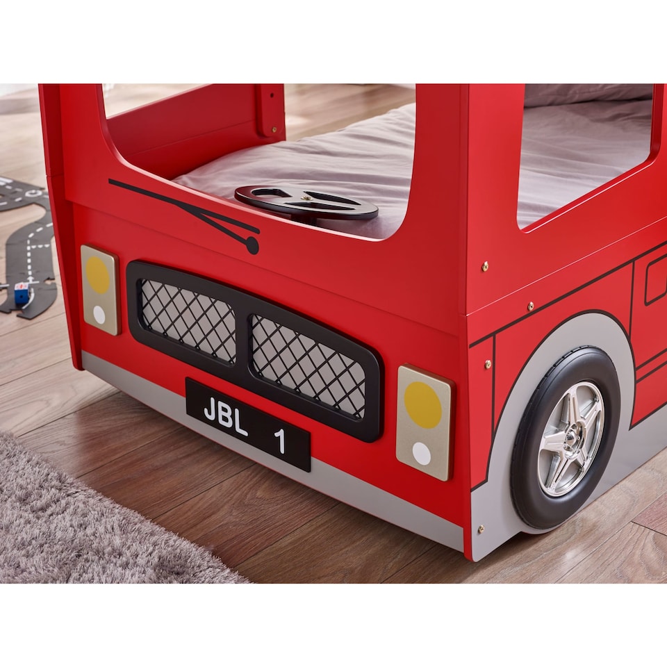 image 1 of Ruby Bus Bunk Bed -  Single (90cm)