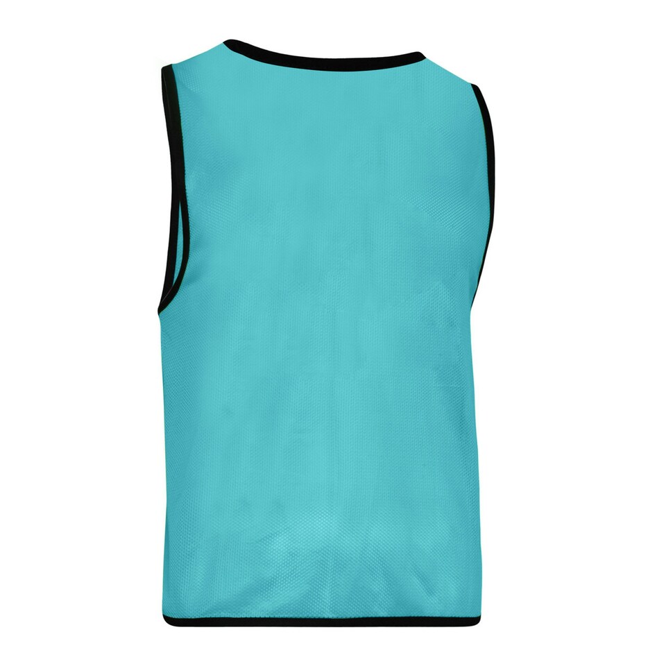 image 1 of Umbro Childrens/Kids Training Bib - Aqua Blue/Black - S-M