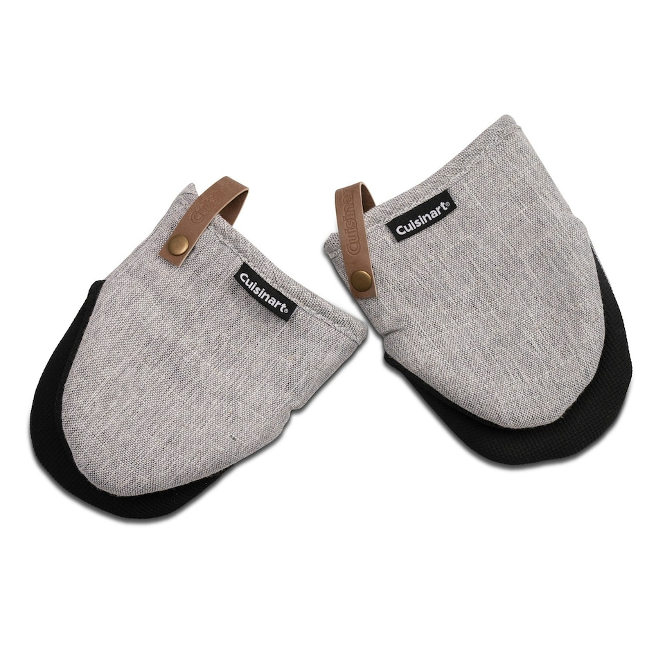 image 1 of Cuisinart Neoprene Mini Mitt, 2 Piece - Grey