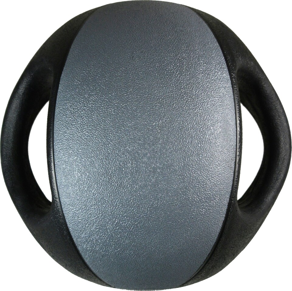 image 1 of Medicine Ball with Handles - 6kg (Grey)