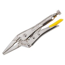 Stanley Hand Tools Long Nose Locking Pliers - Multi Colour - 150mm (6in)