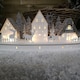 image 5 of 44cm Battery Light Up Warm White Christmas Winter Wooden Village with Reindeer Scene