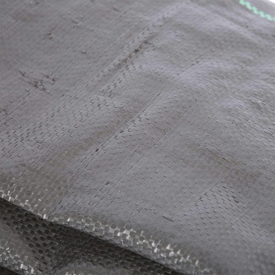 image 1 of Harbour Housewares 110gsm Weed Control Membrane - 2m x 100m (10 Rolls) Black