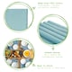 image 2 of Nicola Spring Cotton Fabric Placemats - Olympic Blue - Pack of 6 Blue