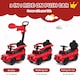 image 5 of COSTWAY 3-in-1 Licensed Mercedes Benz Ride on Push Car Red