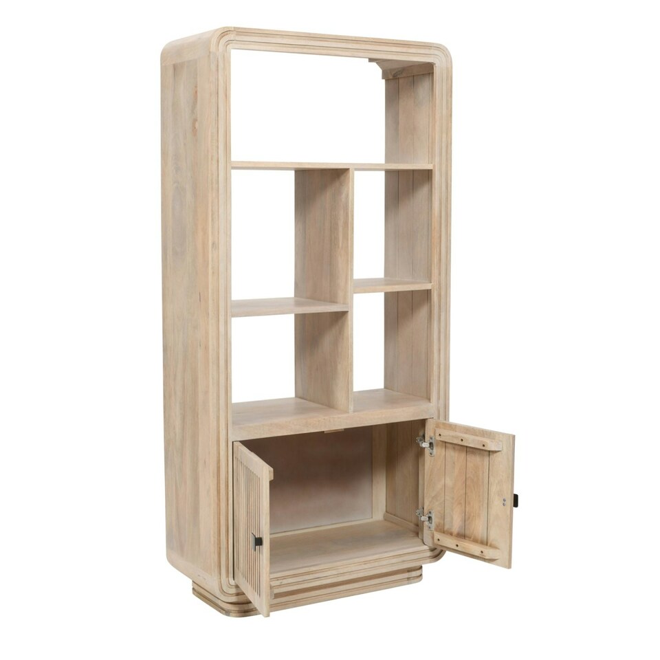 image 1 of Rayne Mango Wood Bookcase Brown