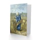 image 2 of Van Gogh Peasant Woman Binding Sheaves After Art Card