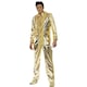 image 3 of Elvis Presley Mens Shiny Costume - Gold - L | Multi | L