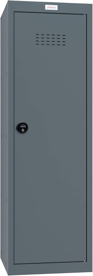 image 1 of Phoenix CL Series CL1244AAC Size 4 Cube Locker in Antracite Grey with Combination Lock