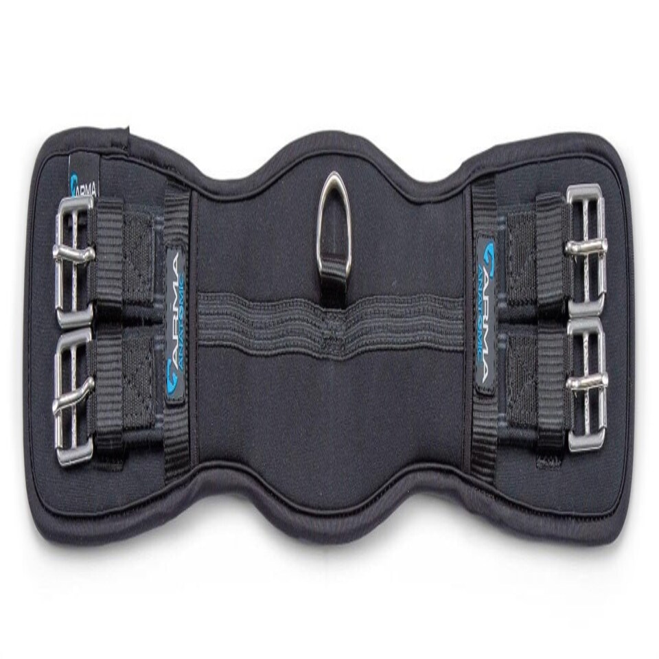 image 1 of Shires Neoprene Dressage Girth Black | Size: 24 Inch
Colour: Black