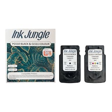 Canon PG510 Black & CL511 Colour Refilled Ink Cartridge - Replaces Canon PG510 & CL511 Colour
