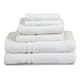 image 3 of Essentials 6 Pack Towel Set - White