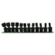 image 2 of Swivel Wobble Metric Shallow Impact Sockets 1/4in Drive 5 - 15mm 12pc 6 Sided