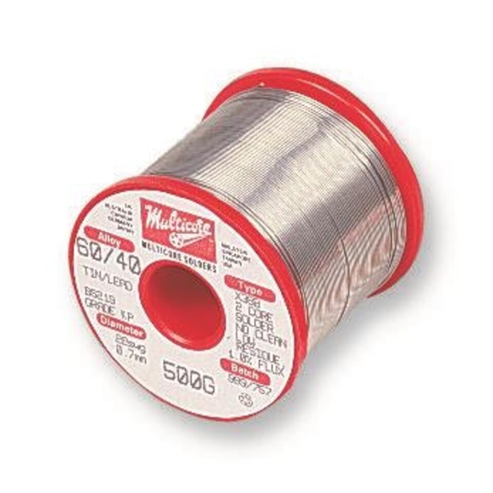 MULTICORE / LOCTITE - 0.71mm 60/40 Solder Wire, 500g