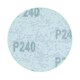 image 3 of 75mm Ceramic Abrasive Sanding Polishing Discs Hook And Loop 240 grit 100pc
