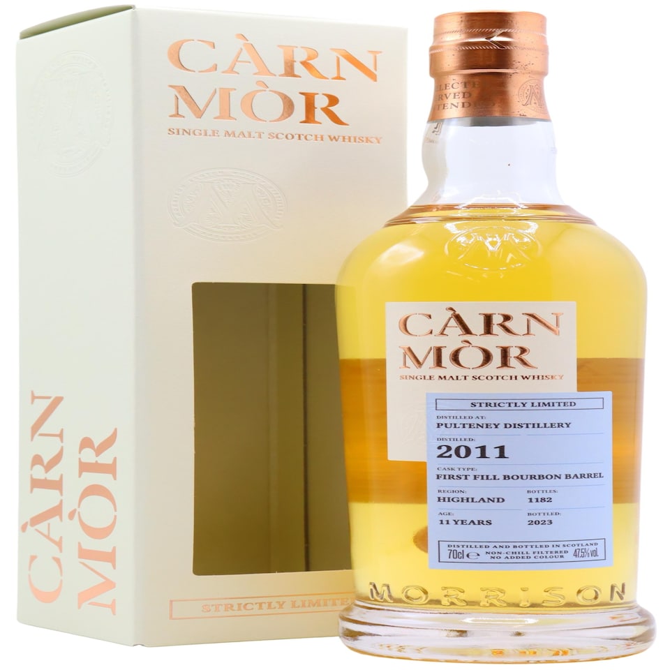 Old Pulteney - Carn Mor Strictly Limited - Bourbon Cask Finish 2011 11 year old Whisky