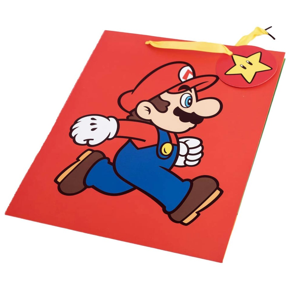 image 1 of Super Mario Gift Bag - Multicoloured - M