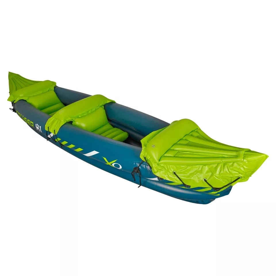 image 1 of XQ Max Cruiser 2-Person Inflatable Kayak Boat with Paddle