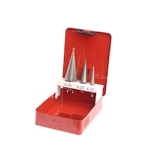Faithfull Hss Step Drill Bit - Multi Colour - Set of 3