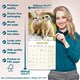 image 6 of Meerkats 2026 Calendar | Square Wall Calendar | Animal Gift | Plastic Free Packaging | by Avonside Publishing