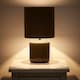 image 2 of Zoe Grey Ceramic Table Lamp With Matching Velvet Shade Grey