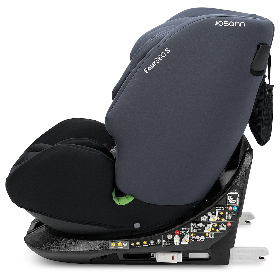 image 1 of Osann Four360 S Birth To 12 Years I-size Isofix Car Seat Black