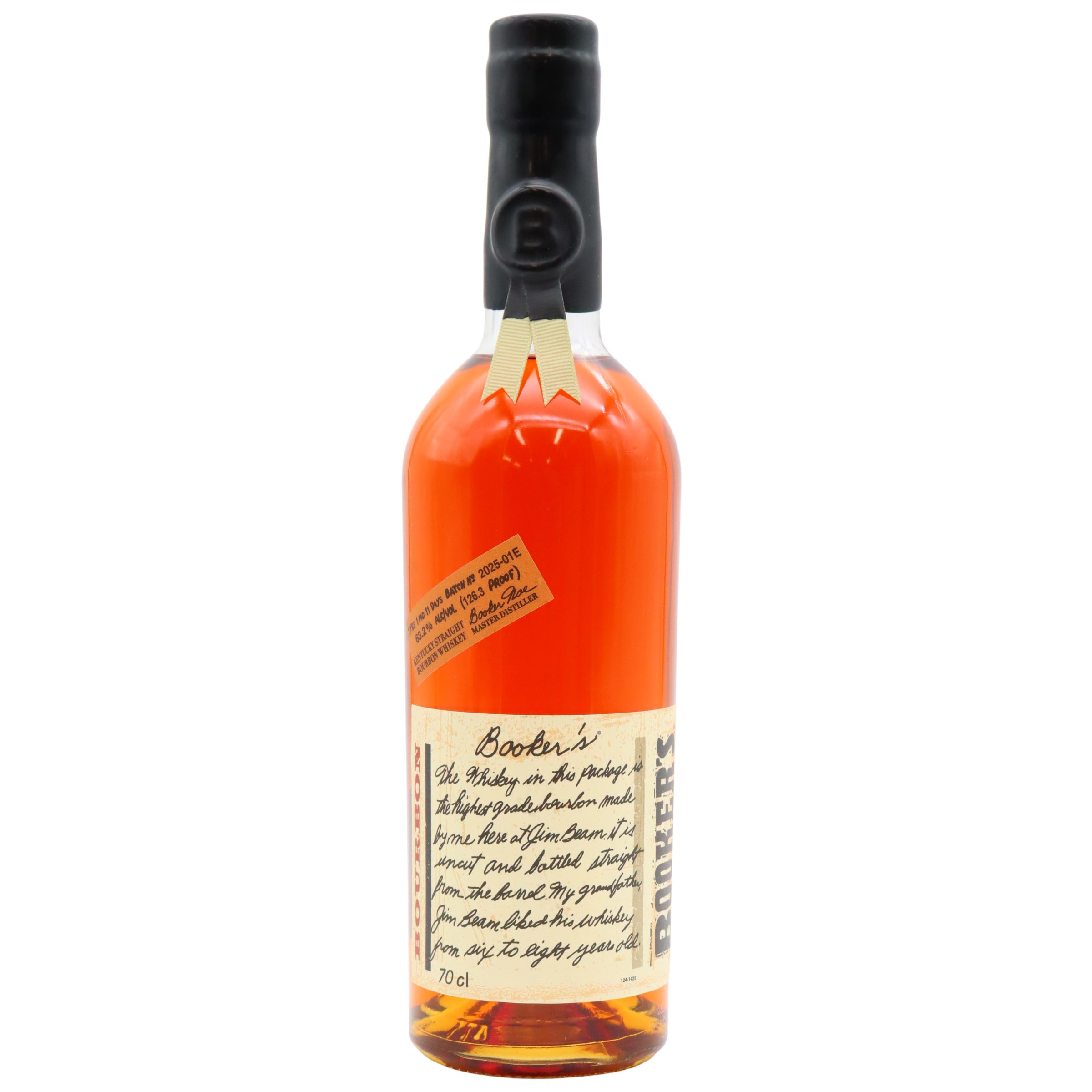 Booker's - 2025-01 Batch Kentucky Straight Bourbon 7 year old