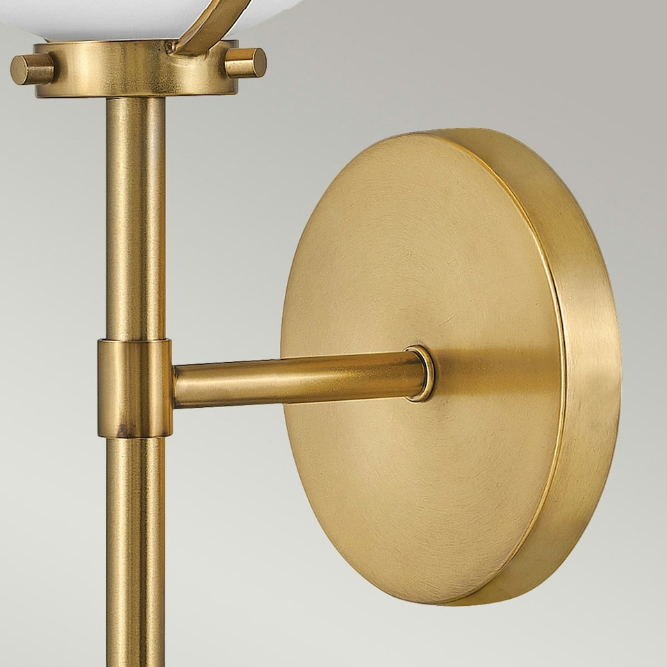 image 1 of Hinkley Hollis Bathroom Wall Lamp Heritage Brass, IP44